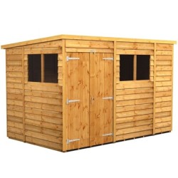 10 x 6 Power Overlap PENT  Double Doors