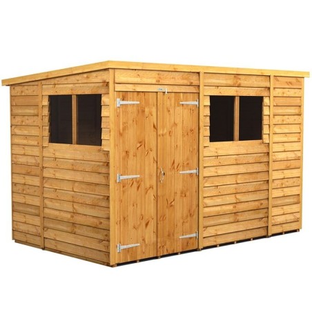 10 x 6 Power Overlap PENT  Double Doors
