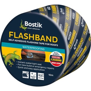 Evo-stik Flashband Self Adhesive Flashing Tape Grey 150mm x 10m