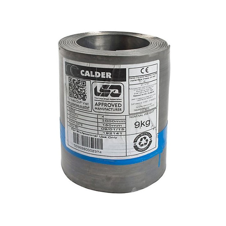 Calder Industrial Code 4 Lead Flashing 150mm x 3000mm