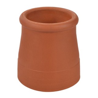 Hepworth Terracotta Chimney Pot Roll Top Red 300mm