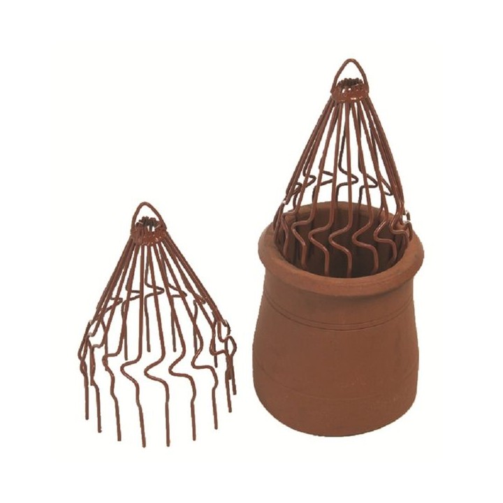 Mad Cowl Mad Sprung Birdguard Powder Coated Terracotta