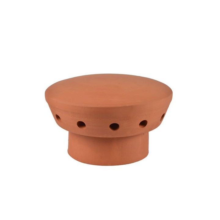 Hepworth Ventilation Terminal Fluvent Red 205mm YL13R