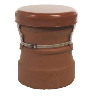 Mad Cowl Mad Capping Cowl Powder Coated Terracotta