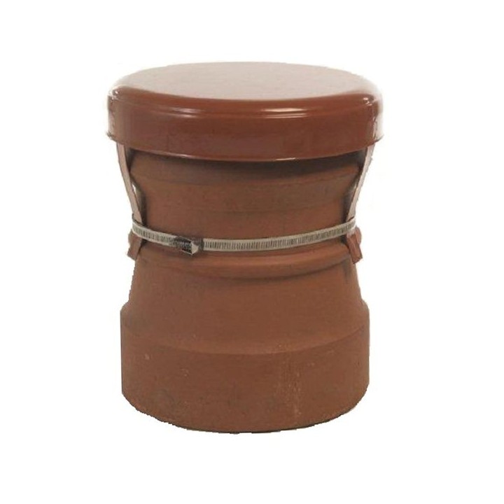 Mad Cowl Mad Capping Cowl Powder Coated Terracotta