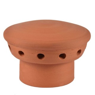 Hepworth Terracotta Ventilation Terminal Flue Vent Red 180mm