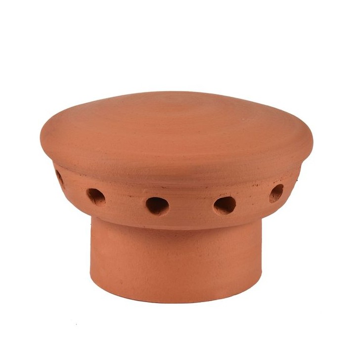 Hepworth Terracotta Ventilation Terminal Flue Vent Red 180mm