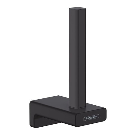 Hansgrohe AddStoris Spare roll holder - Matt Black - 41756670