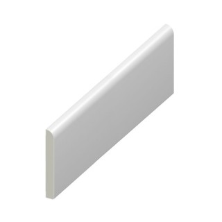 Eurocell Window Trim Upvc Pencil Round Architrave 95mm 5m White