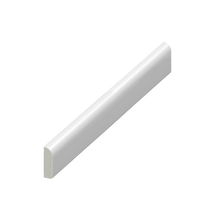 Eurocell Window Trim Upvc Pencil Round Architrave 45mm 5m White