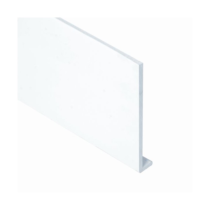Eurocell Roofline Profile Upvc Capping Board White 9mm X 150mm X 5m