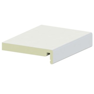 Liniar Box End White 454mm x 20mm