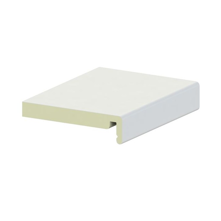 Liniar Box End White 454mm x 20mm