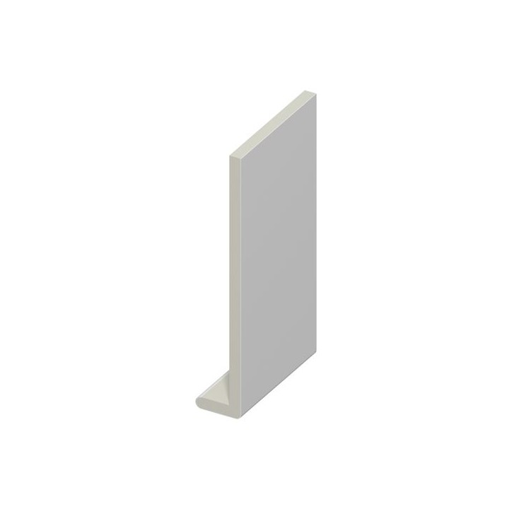 Eurocell Roofline Profile Upvc Capping Board White 9mm X 225mm X 5m