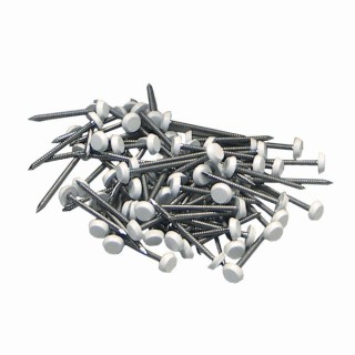 Eurocell Roofline Profile Upvc Fixing Nails White 50mm