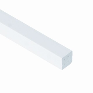Eurocell Window Trim Upvc 17.5mm Large Quadrant White
