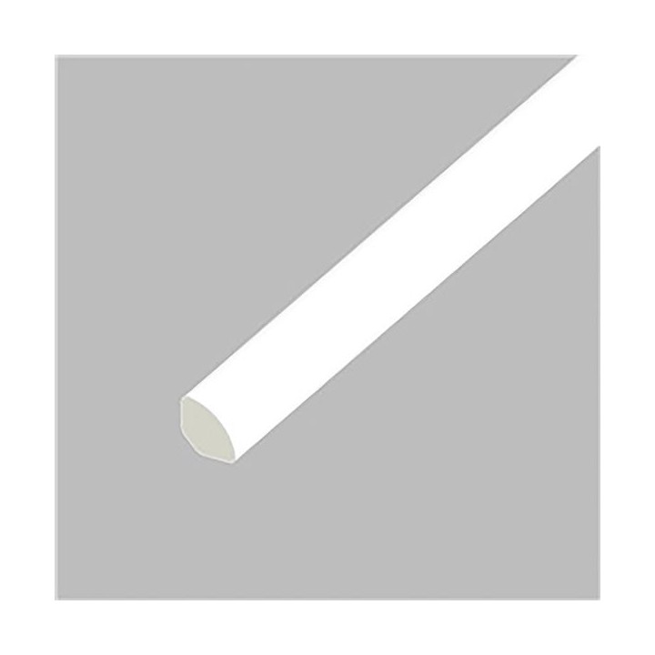 Eurocell Window Trim Upvc Small Quadrant 13mm White
