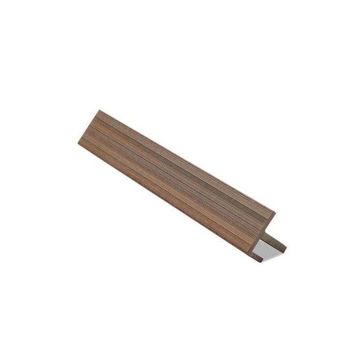 Ecoscape Spiced Oak F Shape Trim 3600mm