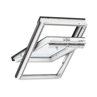 VELUX Centre Pivot Roof Window White Maintenance Free 660mm x 1180mm GGU FK06 0070Q