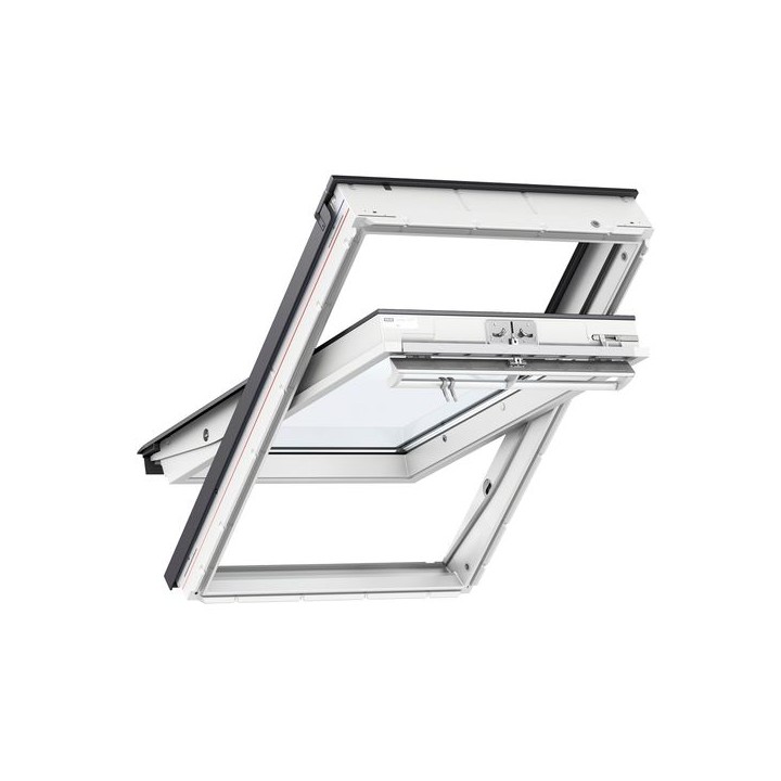 VELUX Centre Pivot Roof Window White Maintenance Free 780mm x 1180mm GGU MK06 0062