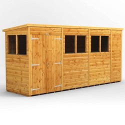 14 x 4 Power Pent Double Door