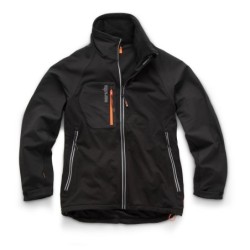 Scruffs Trade Flex Softshell Jacket Black Large