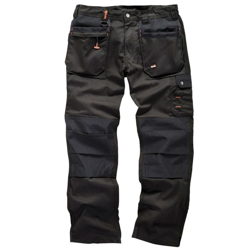 Scruffs Black Worker Plus Trouser 32R