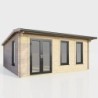 18 x 14 Power Apex Log Cabin Left Doors