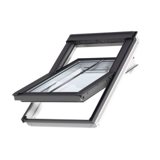 VELUX Conservation Centre-Pivot Roof Window and Recessed Slate Flashing 780 x 1400mm GGL MK08 SD5N2