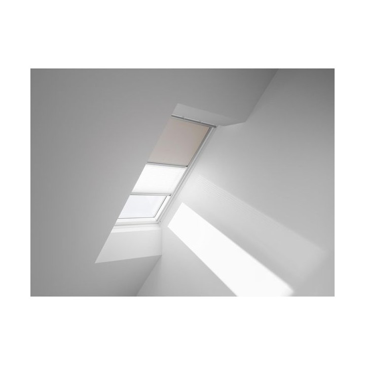 VELUX Duo Blackout Blinds Light Beige 1340 x 980mm