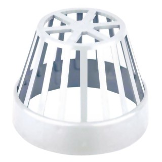 Wavin OsmaSoil balloon grating 110mm white