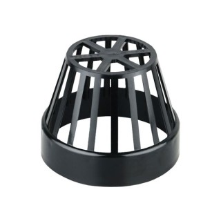 Wavin OsmaSoil balloon grating 110mm black