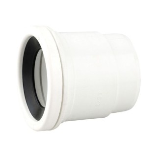 Wavin OsmaSoil S/S boss adaptor (ring-seal) 50mm white