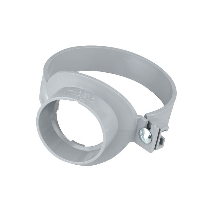 Wavin OsmaSoil strap boss 110mm grey