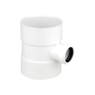 Wavin OsmaSoil D/SW bossed pipe (ring seal) 110mm white