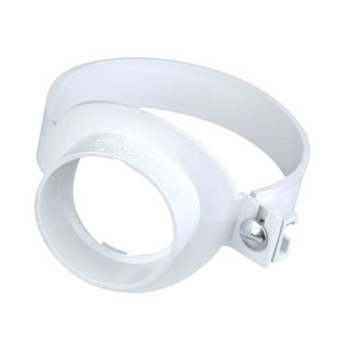 Wavin OsmaSoil strap boss 110mm white
