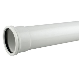 Wavin OsmaSoil S/S pipe 110mm white 3m