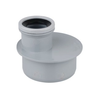 Wavin OsmaSoil S/S reducer 110x50mm grey