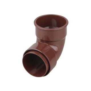Osma RoundLine 0T161 Pipe Bend 87.5° 68mm Brown