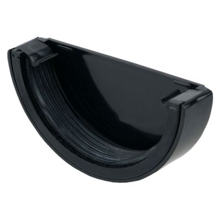 Wavin Osma RoundLine stopend external 12mm black 0T011B