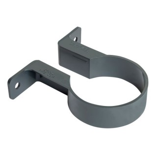 Wavin Osma RoundLine pipe bracket 68mm anthracite grey 0T034AG