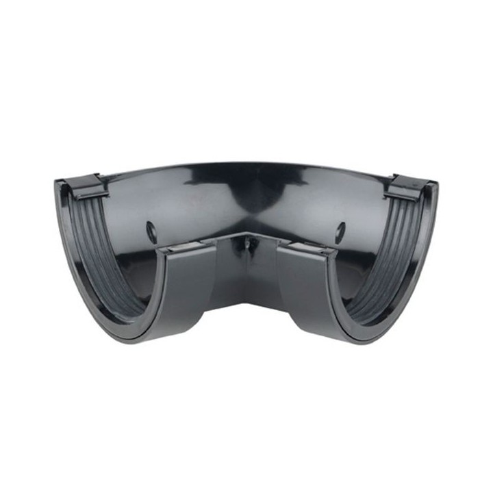 Osma RoundLine 0T016 Gutter Angle 60° 112mm Black