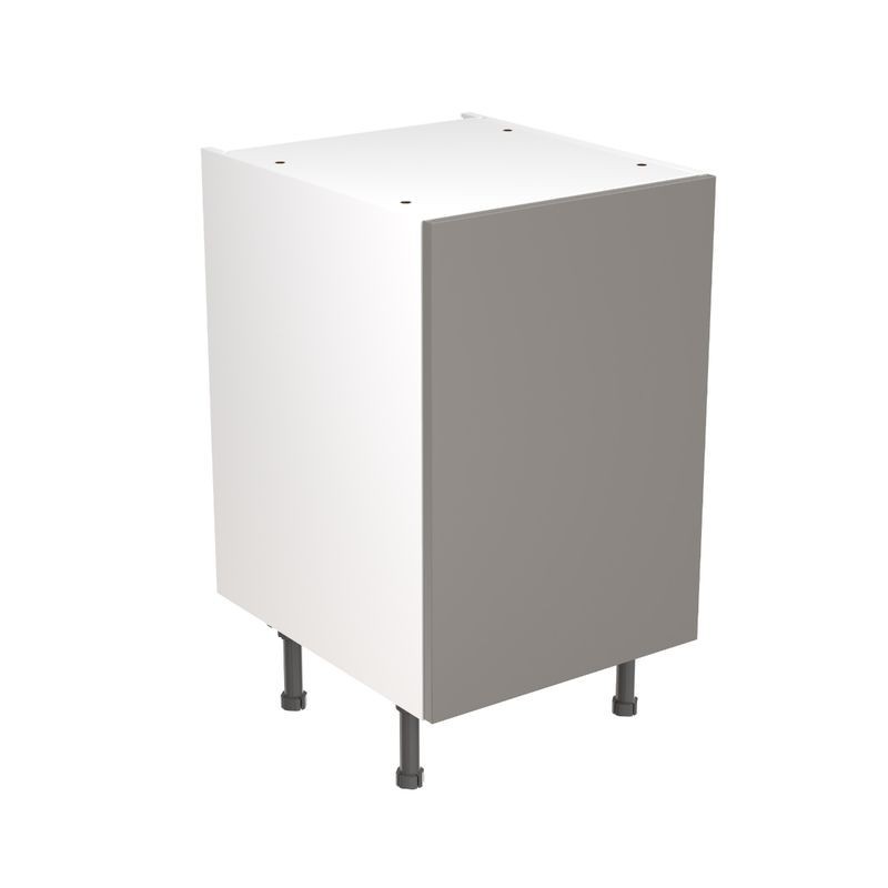 Flatpack Base Unit Ultra Matt Dust Grey Slab 500mm - FKKF0803