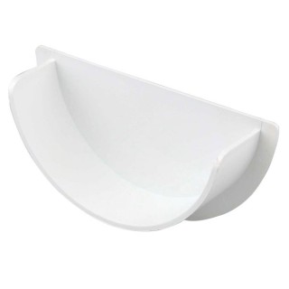 Wavin Osma RoundLine stopend internal 12mm white 0T010W