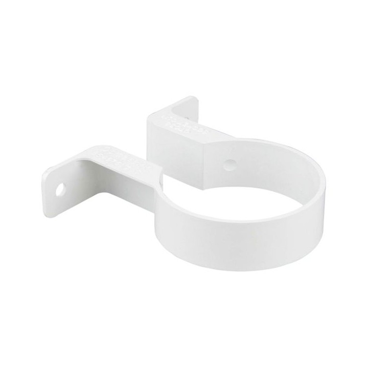 Wavin Osma RoundLine socket bracket 68mm white