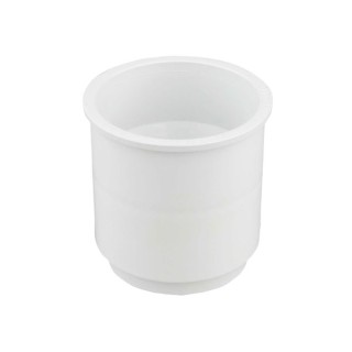 Wavin Osma RoundLine pipe connector 68mm white 0T024W