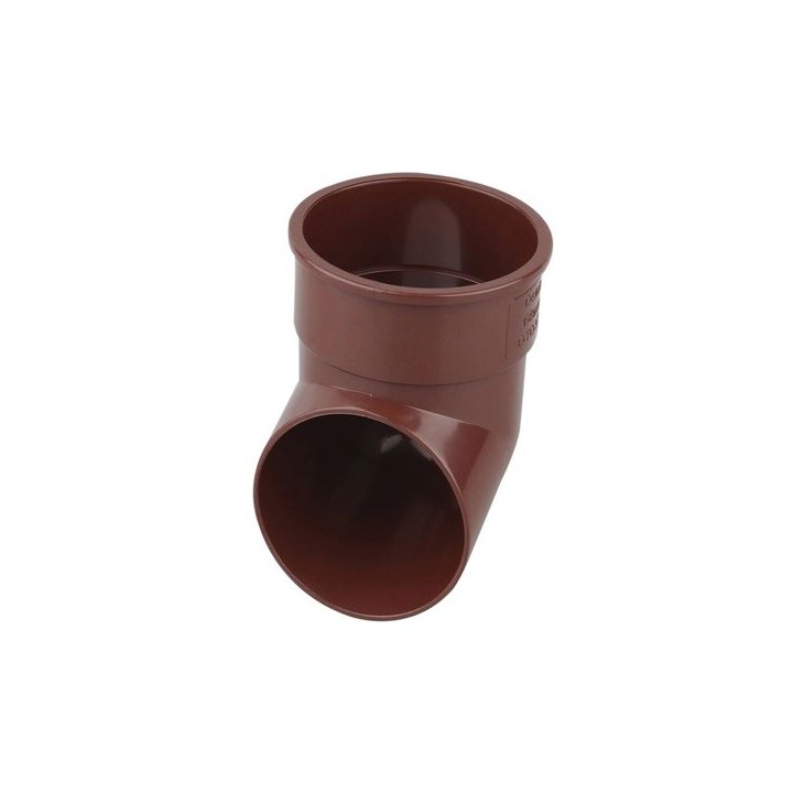 Osma RoundLine 0T037 Pipe Shoe 68mm Brown
