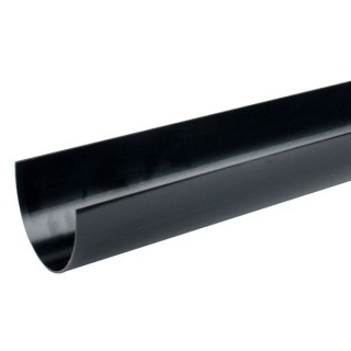 Wavin Osma DeepLine gutter 113mm black 4m 9T974B