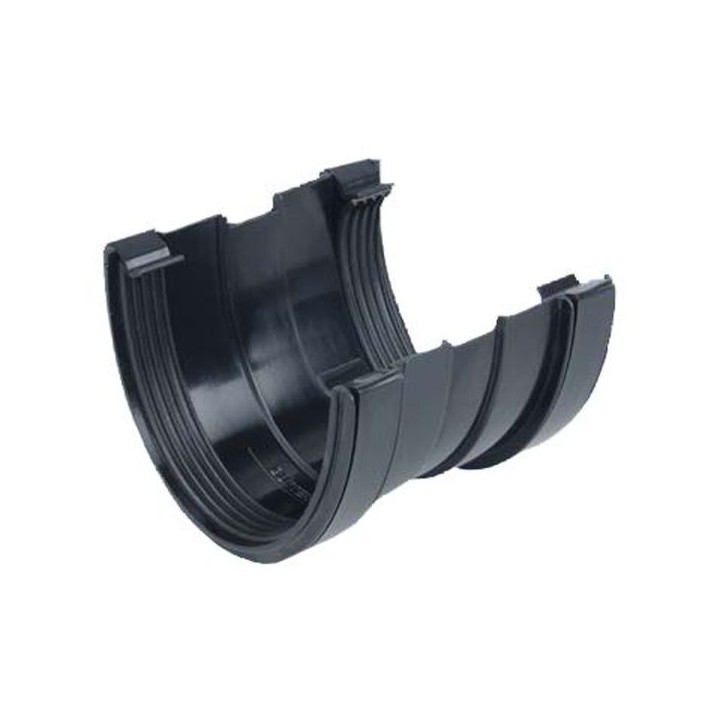 Wavin Osma DeepLine gutter union 113mm black 9T909B