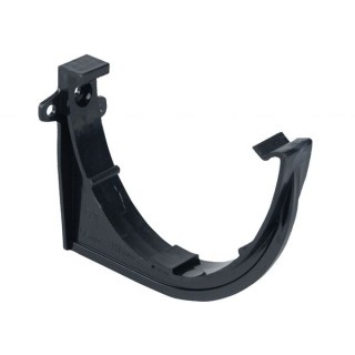 Wavin Osma DeepLine gutter support bracket 113mm black 9T919B